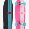 Long Island Dreamland 32″ (81,3cm) Surfskate Cruiser 2021 (pink White) 10